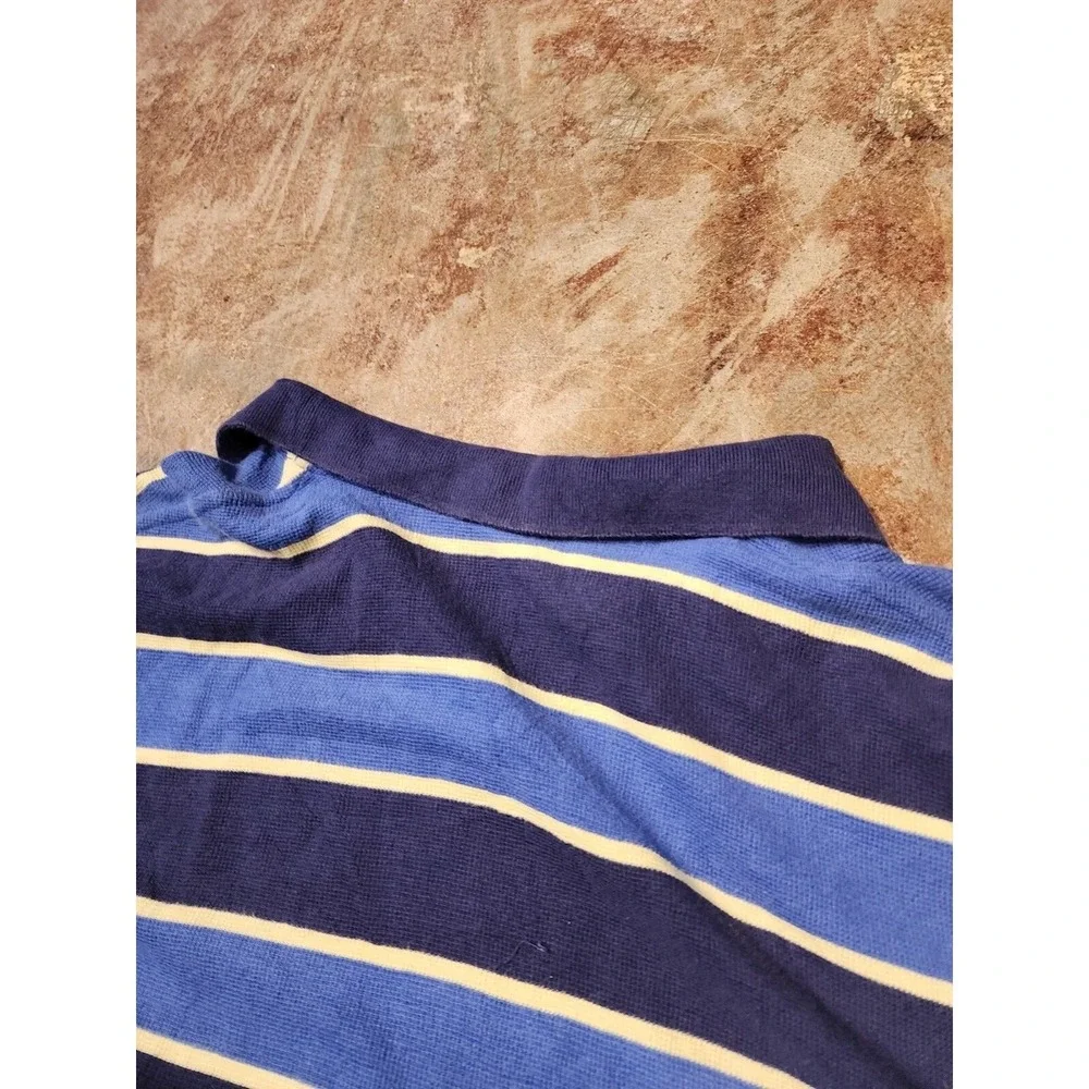Vintage Polo‎ Ralph Lauren Striped Short Sleeve Shirt Sz XL **